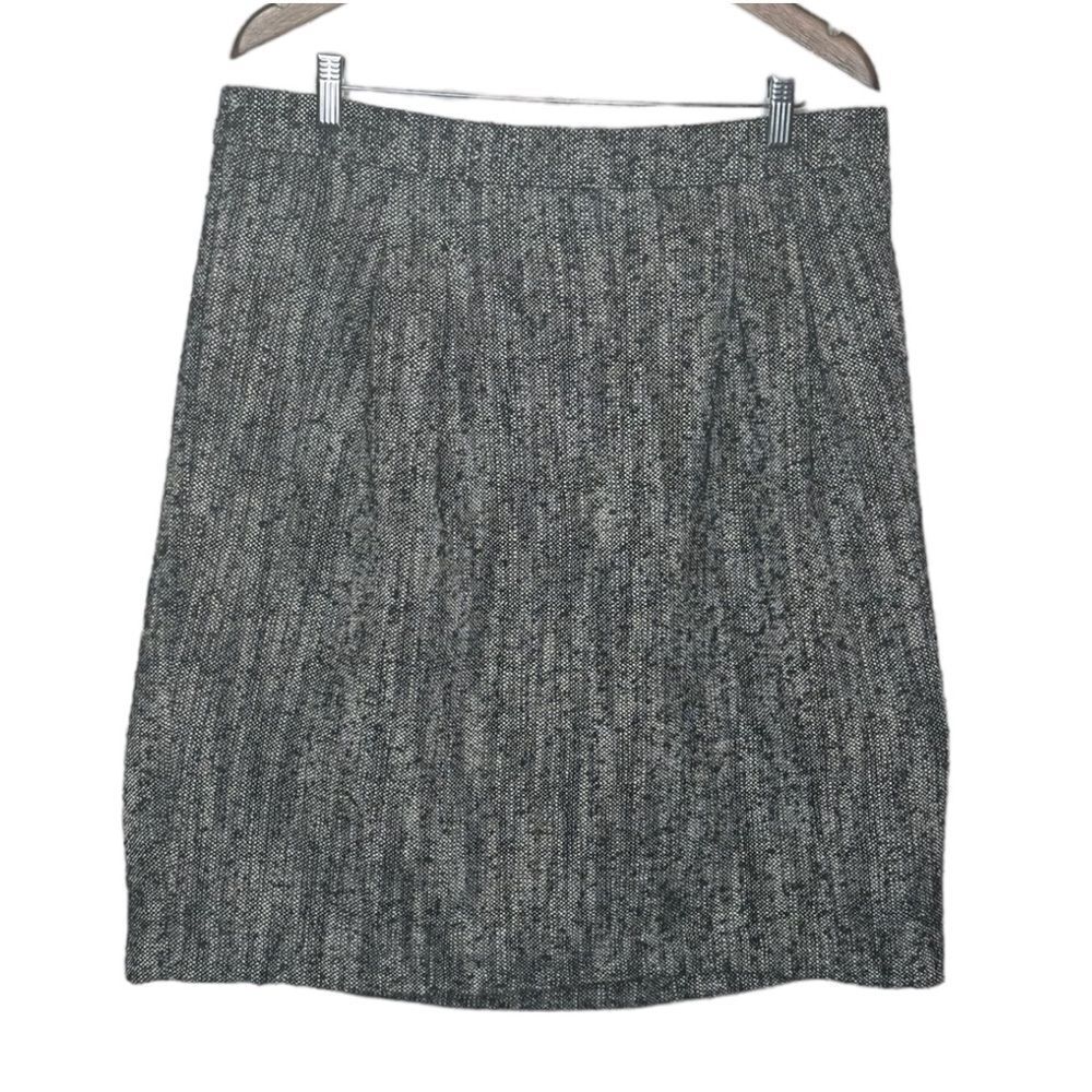 Jessica London tweed pencil Gray Skirt size 14
